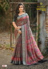 Dastoor Vol 5 By Kashvi Viscose Bright Moss Foil Online Saree Wholesale
